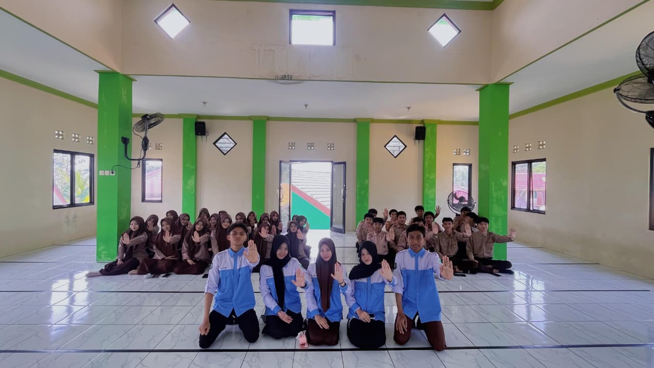 Wujud Kepedulian HAK Anak, MAN 2 HSU Terima Sosialisasi Pentingnya Kartu Identitas Anak dari Forum Anak Daerah